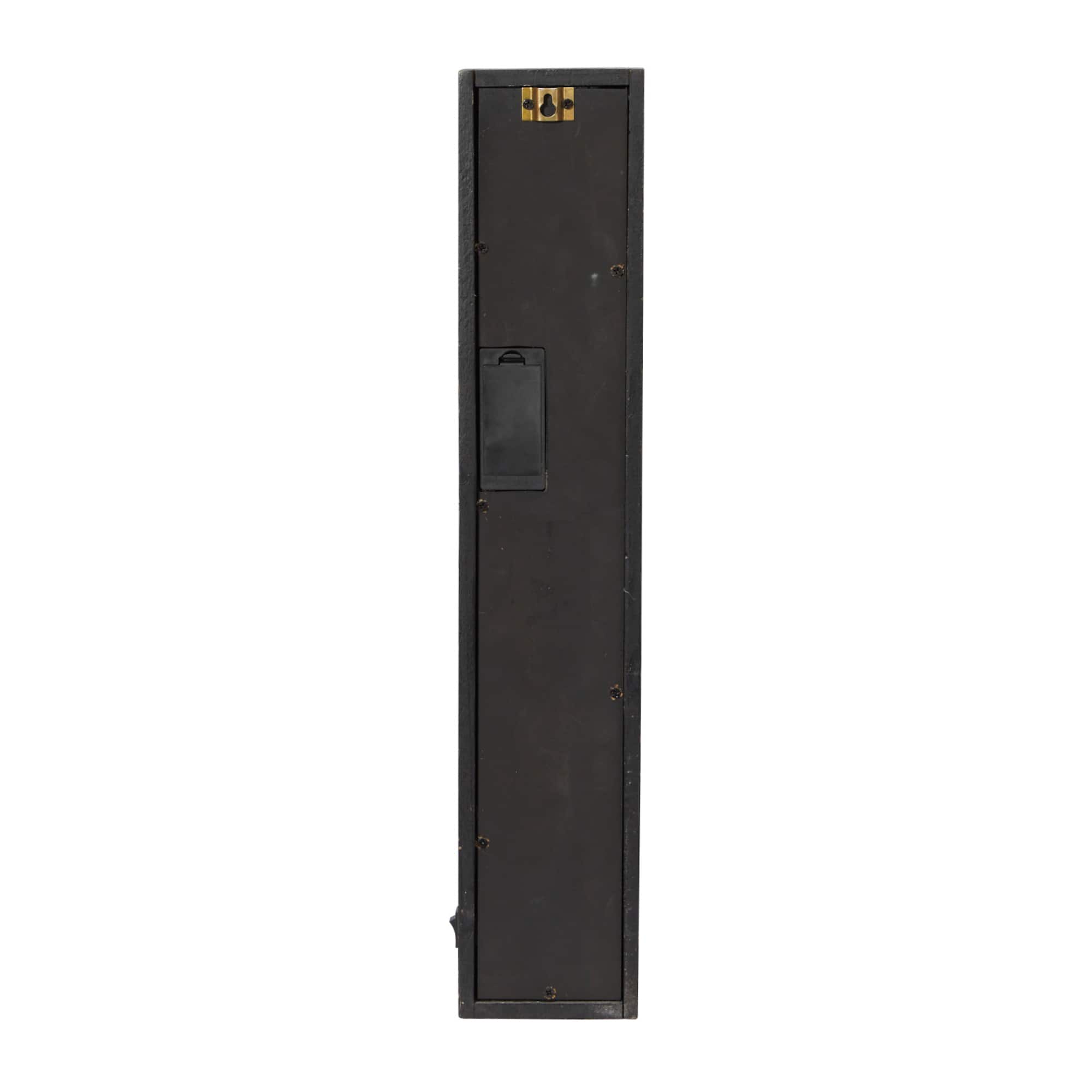 20" Black Iron Industrial LED Wall Sconce